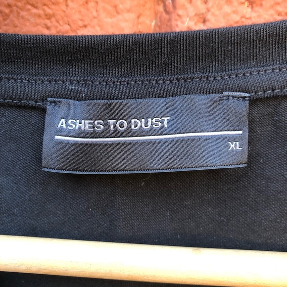Ashes to dust men’s long T-shirt - Picture 5 of 5